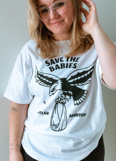 Save the Babies Eagle Tee