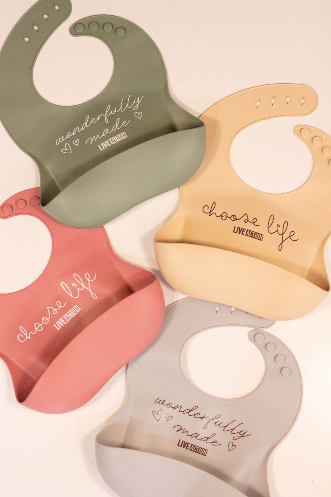 "Choose Life" Baby Bib