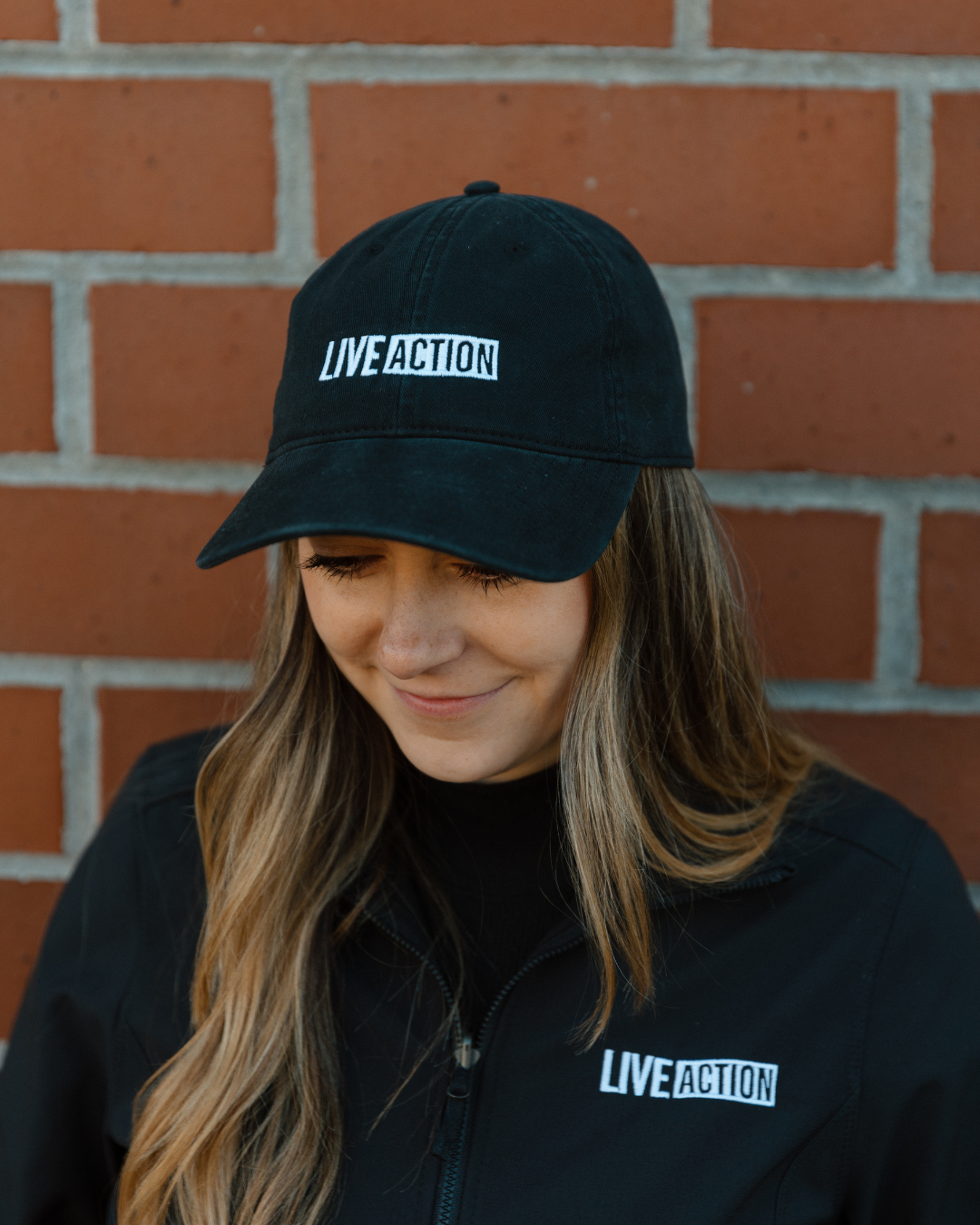 Live Action Embroidered Logo Hat