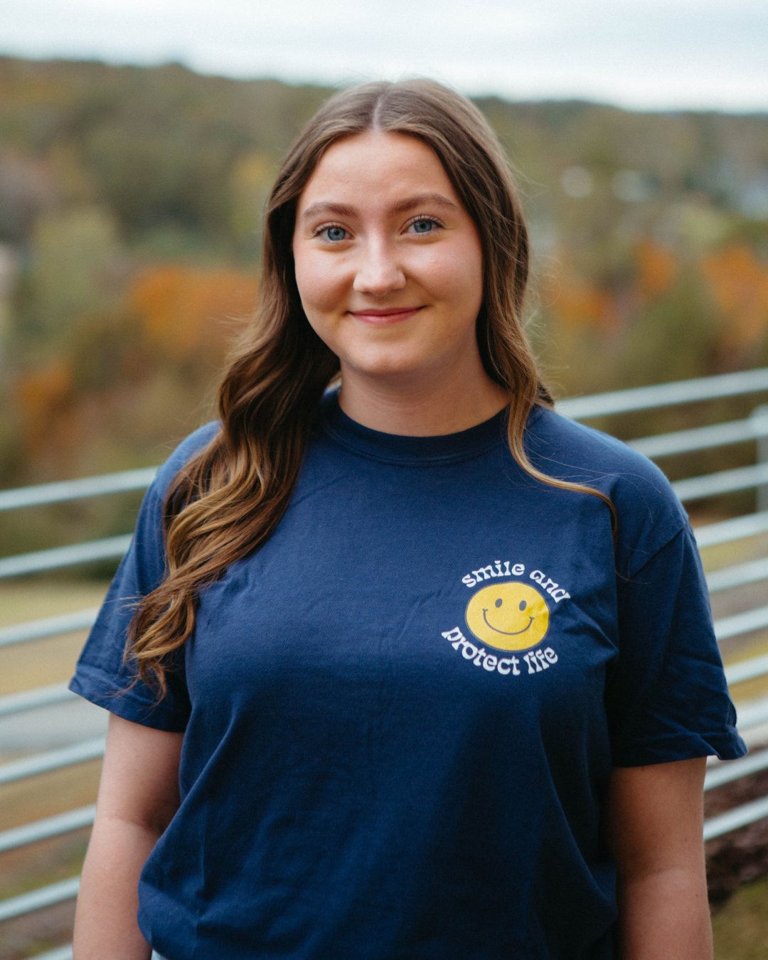 Smiley Pro Rides Smiley Pro-Life Tee – Live Action