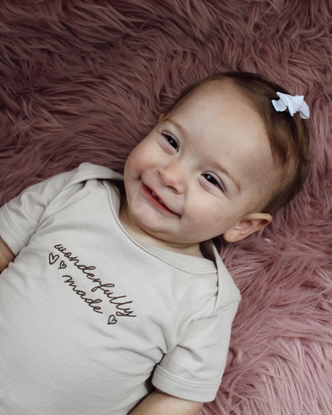 Wonderfully Made Embroidered Onesie