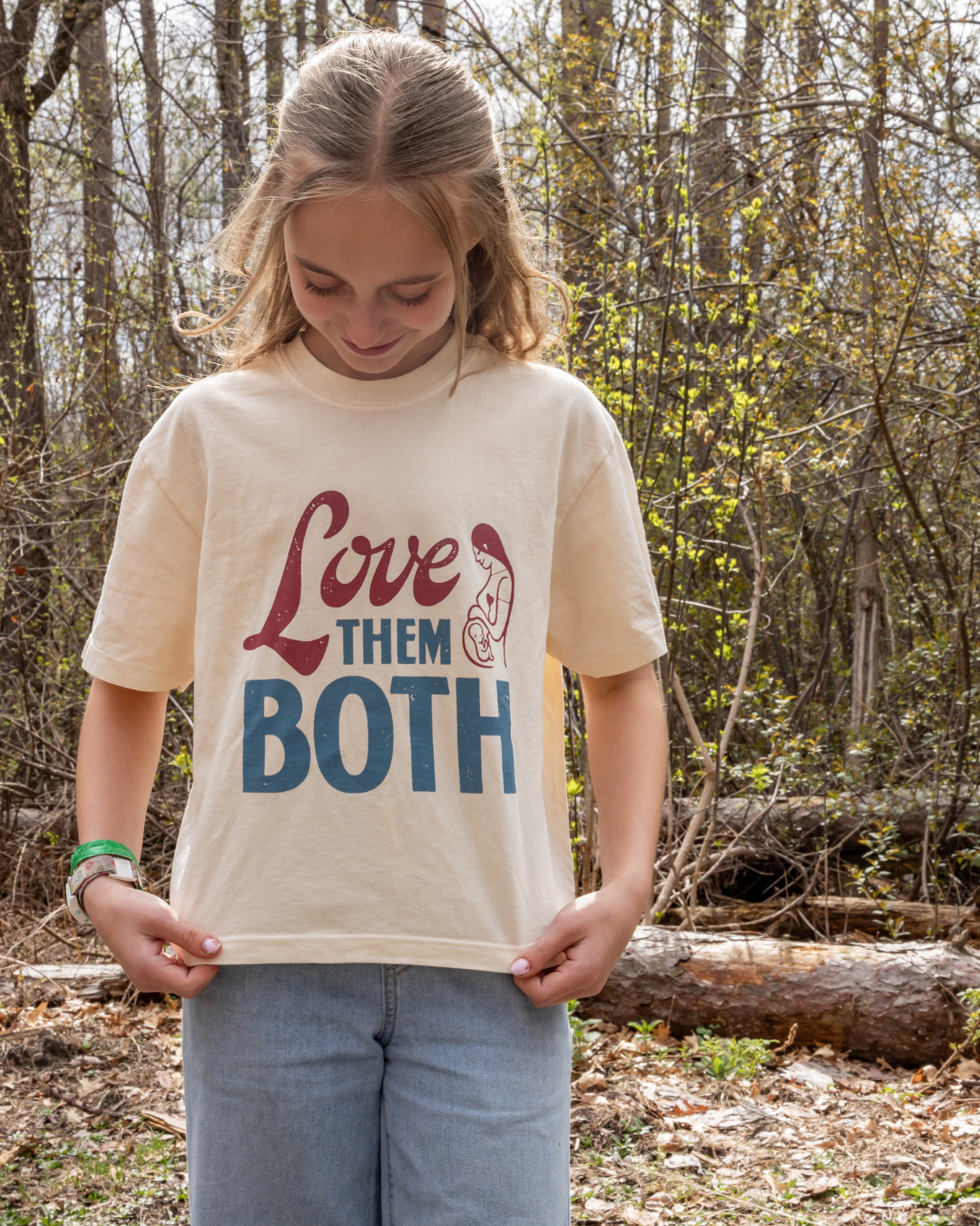 Love Them Both Women's Boxy Tee