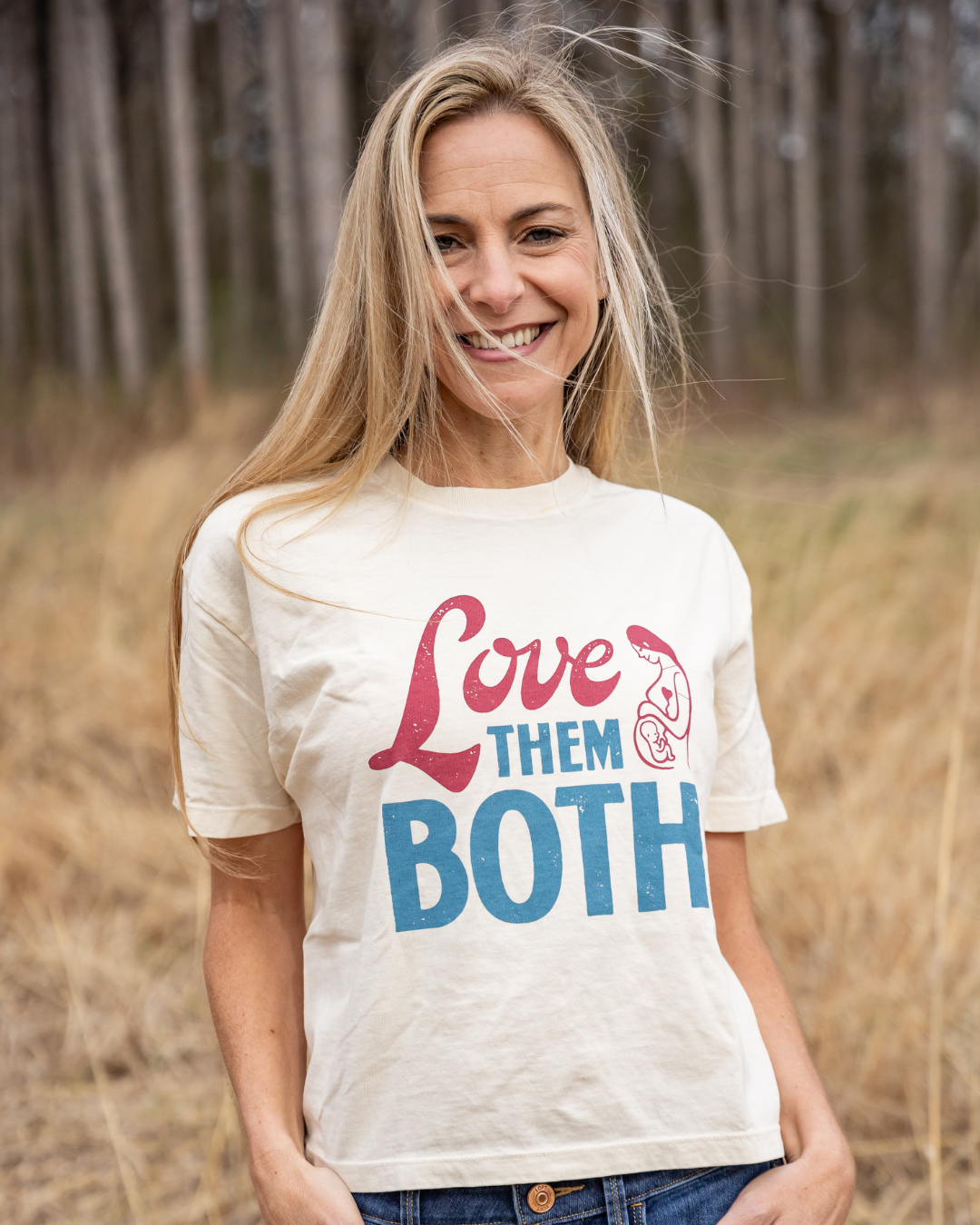 Love Them Both Women's Boxy Tee