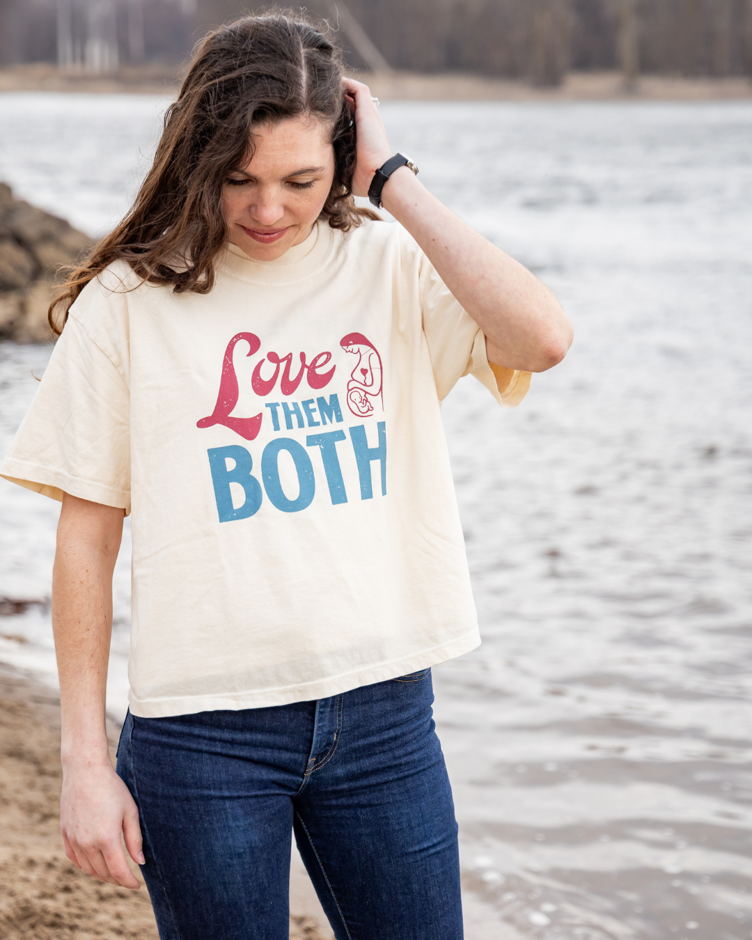 Love Them Both Women's Boxy Tee