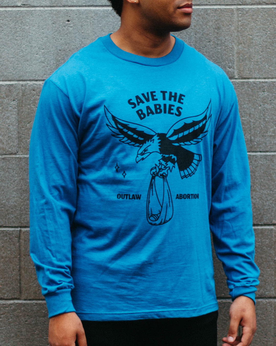 Save the Babies Eagle Long Sleeve