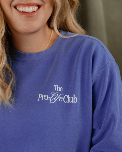 The Pro-Life Club Crewneck