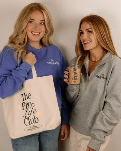 The Pro-Life Club Quarter Zip Pullover