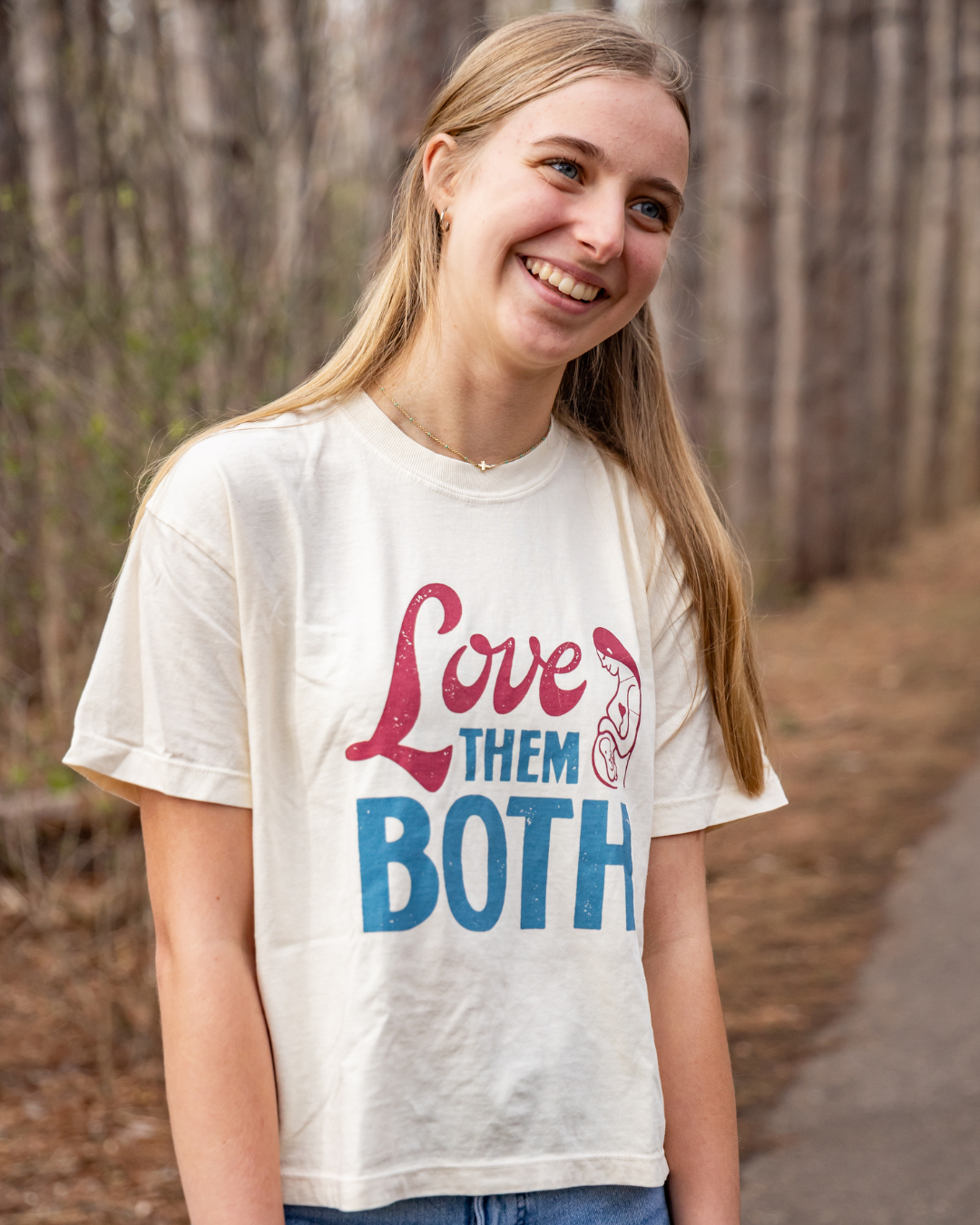 Love Them Both Women's Boxy Tee