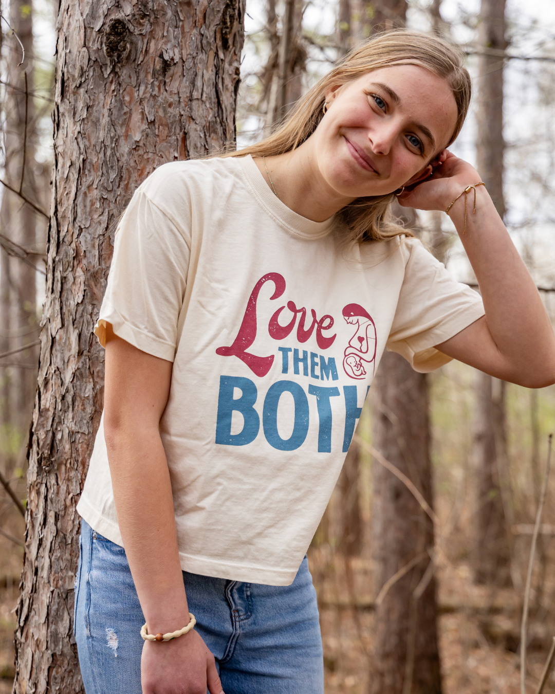 Love Them Both Women's Boxy Tee