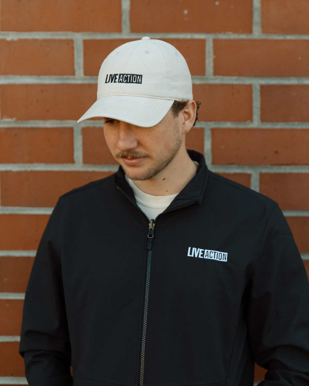 Live Action Embroidered Logo Jacket