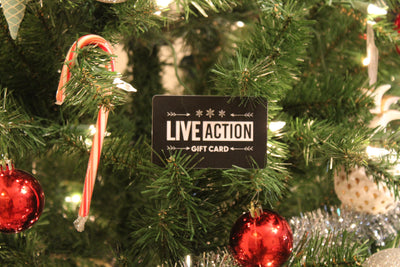 Physical Live Action Shop Gift Card