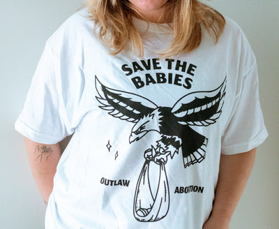 Save the Babies Eagle Tee
