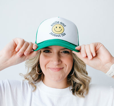Smiley Pro-Life Hat