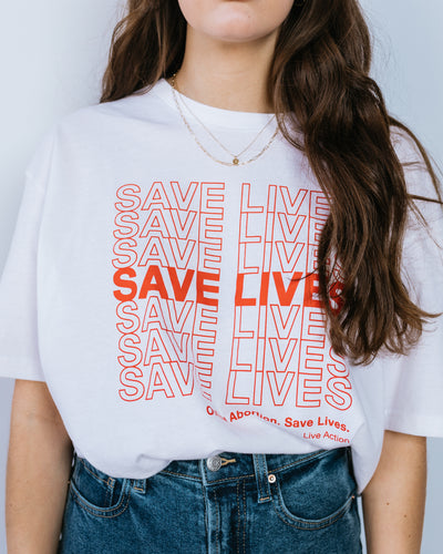 Save Lives Tee - Final Sale
