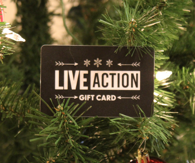 Live Action Shop Physical Gift Card