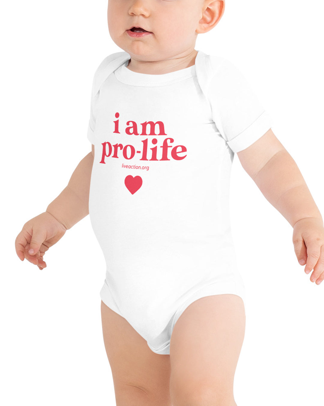 I Am Pro-Life Baby Onesie